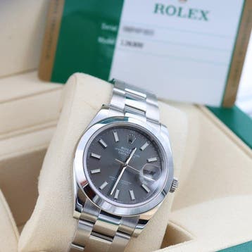 Rolex - Datejust - 126300 - Homme -, Handtassen en Accessoires, Horloges | Heren, Nieuw