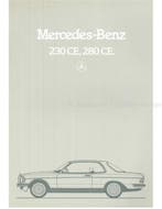 1982 MERCEDES BENZ E KLASSE COUPE BROCHURE NEDERLANDS