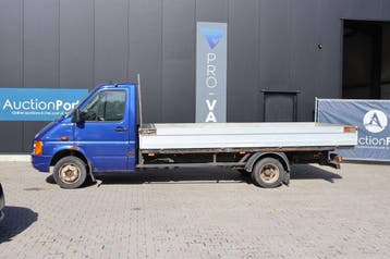 Veiling: Platte laadbak (vrachtwagen) Volkswagen Diesel 2000