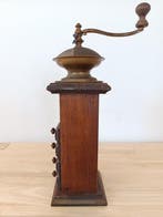 Koffiemolen - Hout, Metaal, Messing - Italië