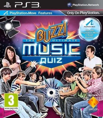 Buzz! the Ultimate Music Quiz (PS3 Games), Consoles de jeu & Jeux vidéo, Ophalen of Verzenden
