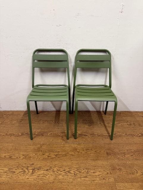 Set Showroom Terrasstoelen - S4188- Vintage/Café, Tuin en Terras, Aarde en Mest, Ophalen