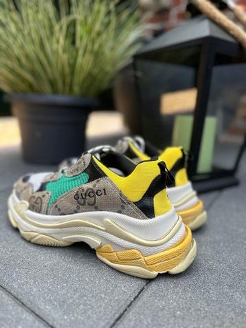 Gucci X Balenciaga - Tripple S - Sneakers - Taille : EU 41, Kleding | Heren, Schoenen, Nieuw