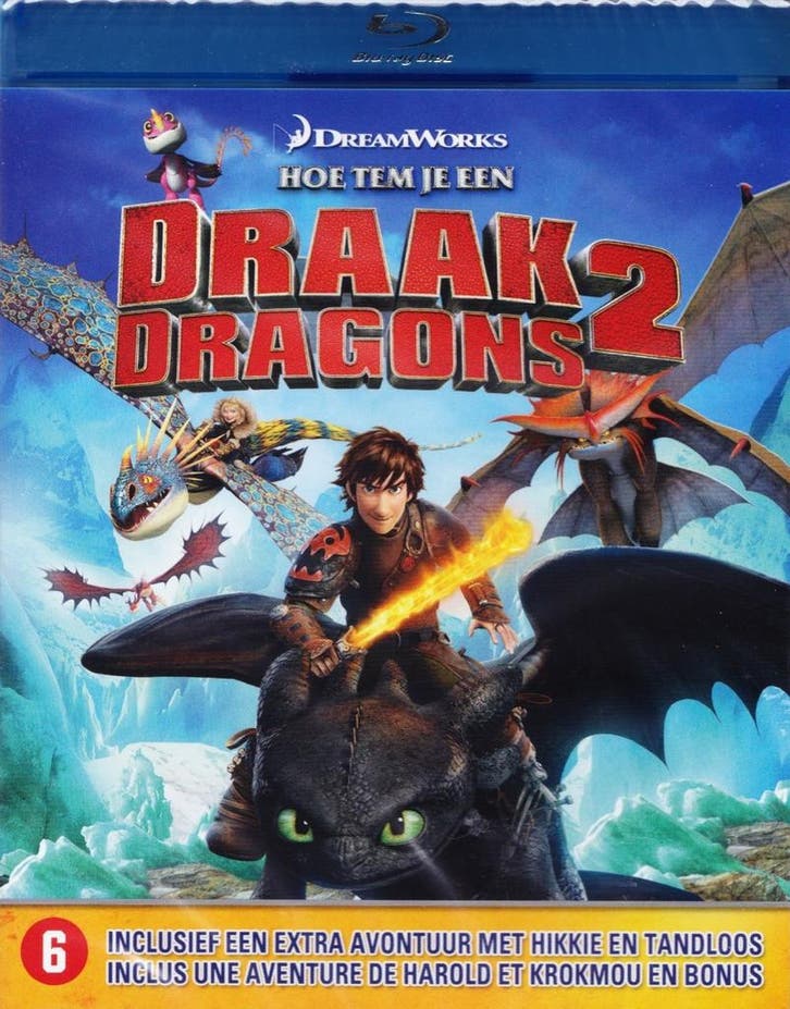 Hoe tem je een draak 2 op Blu-ray, CD & DVD, Blu-ray, Envoi