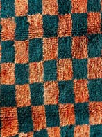 Marokkaans Beni Mrirt tapijt – handgeweven wol Berbertapijt, Nieuw