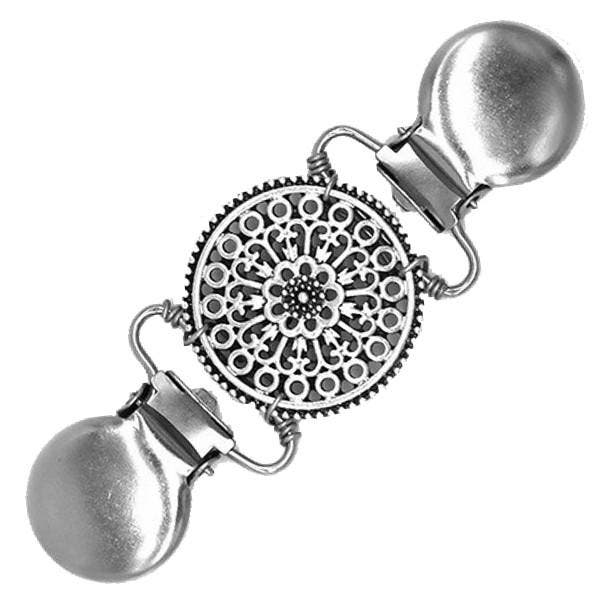 Fako Bijoux - Vestsluiting - Vestclip - Rondo -, Bijoux, Sacs & Beauté, Broches, Envoi