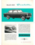 1959 BORGWARD ISABELLA BROCHURE DUITS, Ophalen of Verzenden