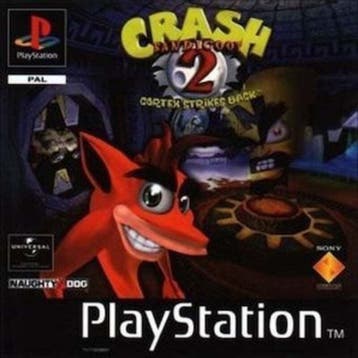 Crash Bandicoot 2 Cortex Strikes Back (Beschadigd Hoesje), Consoles de jeu & Jeux vidéo, Jeux | Sony PlayStation 1, Ophalen of Verzenden