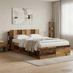 vidaXL Hoofdeinde Kast met opslag Oud hout Bewerkt hout, Verzenden, Nieuw