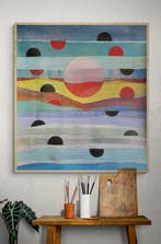J. DELGALLO - Atardecer sobre el mar. XL. ( NO Reserve )