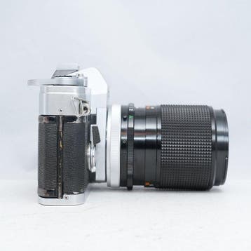 Canon FTb QL + FD 135mm F3.5 S.C. – Serviced, Shutter Tested, Nieuw