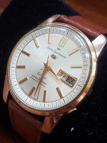 Seiko - 5 Sportsmatic Deluxe 7606 / 427990 (Serviced) -