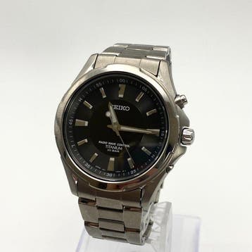Seiko - Radio Wave Control Titanium - Zonder minimumprijs -