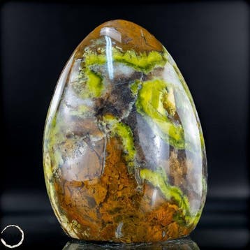 Natuurlijke groene opaal in vrije vorm uit Madagaskar - van