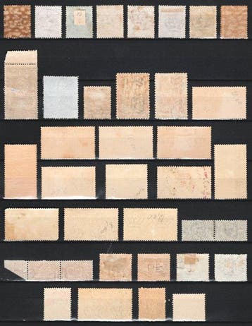 Italie - 1863-1945 Fractures et faibles accumulations, Gestempeld