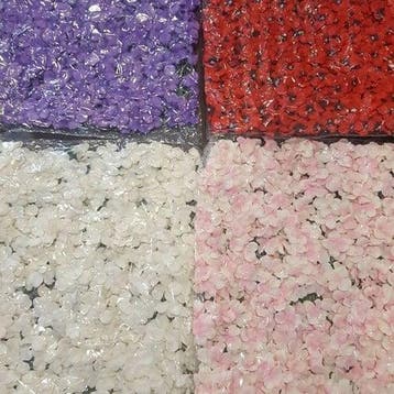 Flowerwall 40x60 cm Kant en Klaar Paars Deep Purple, Nieuw