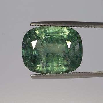 1 pcs Blauw, Groen Saffier - 24.59 ct - Lotus Gemology, Nieuw
