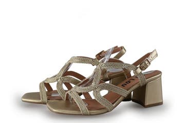 Bibi Lou Sandalen in maat 37 Goud, Kleding | Dames, Overige kleuren, Verzenden, Bibi Lou, Sandalen of Muiltjes