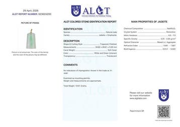ALGT-gecertificeerd - Grote en meesterlijke natuurlijke