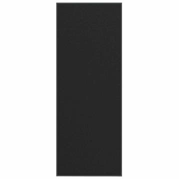 vidaXL Deurmat 115x300 cm zwart, Verzenden