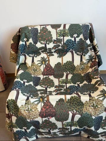 GCFabrics – Katoenen stof voor bekleding Exotische Tuin –