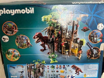 Playmobil - Dinos - 9429 - Playmobil - Campement avec