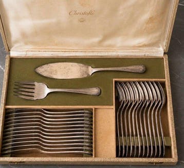 Christofle - Luc Lanel - Eetservies voor 12 (84) -