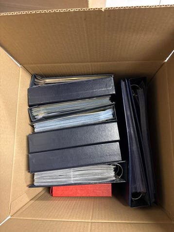 Accessoires oude ansichtkaarten albums (meerendeel Davo