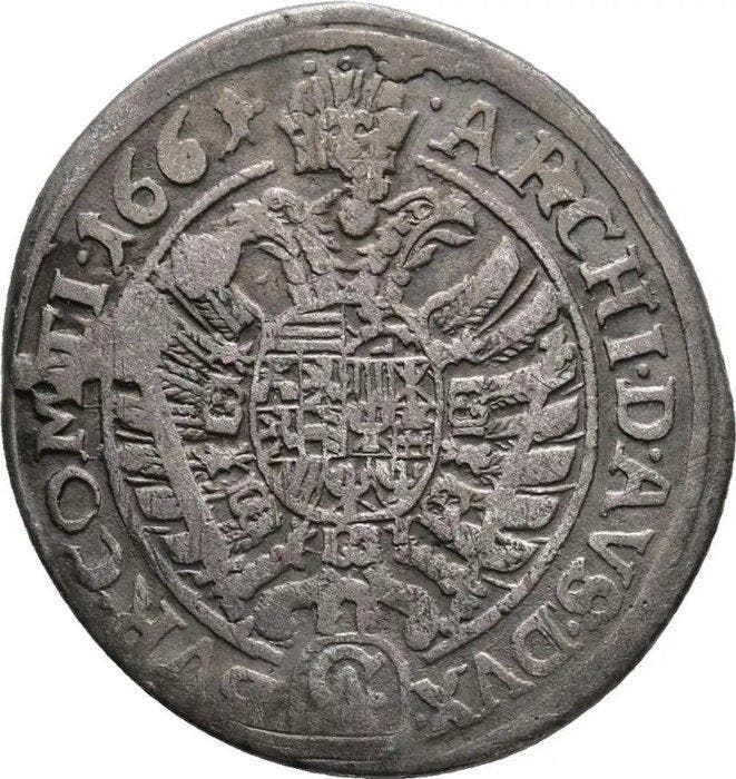 Oostenrijk. Leopold I. 15 Kreuzer 1661 (Zonder minimumprijs), Postzegels en Munten, Munten | Europa | Niet-Euromunten
