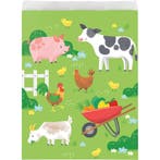 Boerderij Uitdeelzakjes 22cm 8st, Verzenden