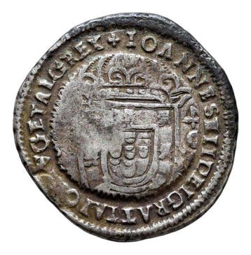 Portugal. D. Pedro II (1683-1706). Carimbo 500 Reis (S00), Postzegels en Munten