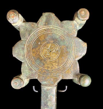 Région du Khorasan Bronze Magnifique brûleur dencens avec