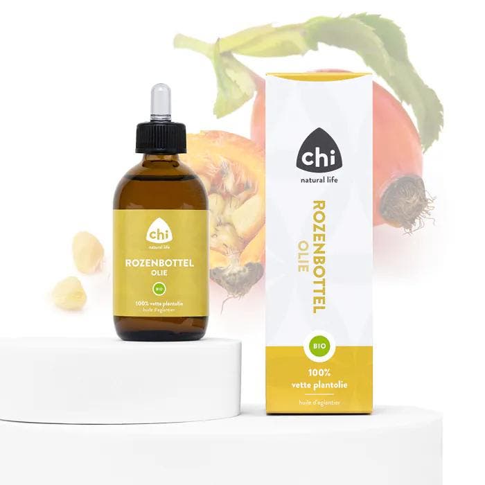 BIO Rozenbottel olie - 50 ml - Chi Natural Life, Handtassen en Accessoires, Uiterlijk | Lichaamsverzorging, Ophalen of Verzenden