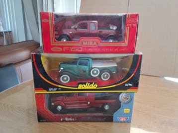 Solido, Mira 1:18 - Modelauto (3) - Ford F-150 Flareside, Nieuw