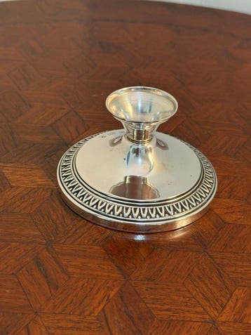Kaarsenhouder - .800 zilver - Zilveren kandelaar 800