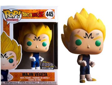 Funko Pop!  Dragon Ball Z - Majin Vegeta Over 9000 #445, Verzamelen, Poppetjes en Figuurtjes, Verzenden, Nieuw