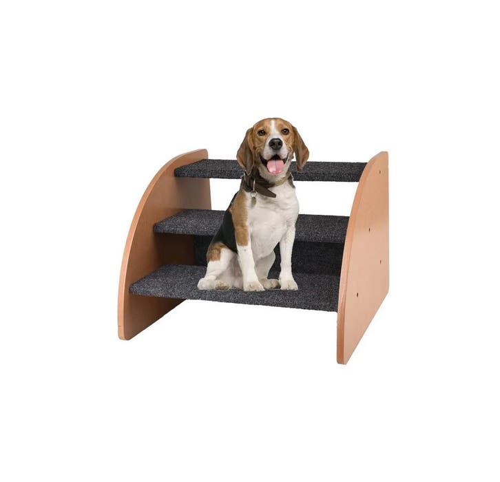 MaxxPet Hondentrap - easy step - 42x39x30cm - grijs (Dier), Dieren en Toebehoren, Honden-accessoires, Nieuw, Ophalen of Verzenden