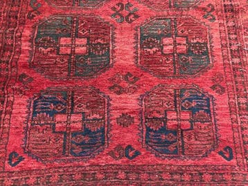 Buchara - Tapis - 2.1 m - 1.42 m - Laine afghane des années