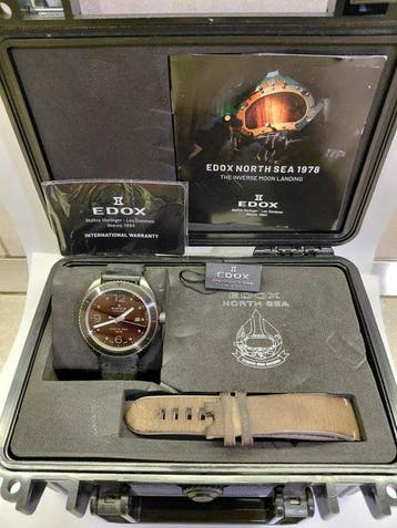 Edox - North Sea Special Edition-320 pcs. - 80118 387NG N1 -, Nieuw