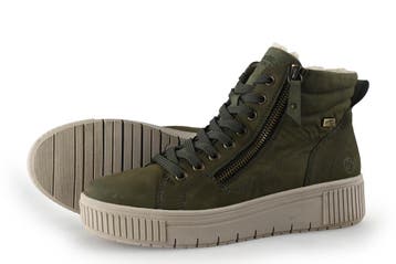 Remonte Hoge sneakers in maat 38 Groen, Verzenden, Remonte, Zo goed als nieuw, Sneakers