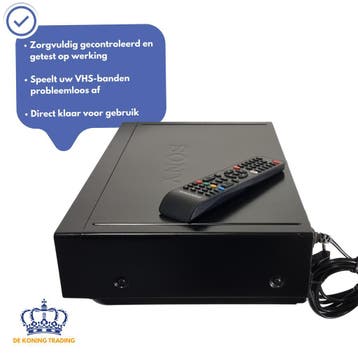 Sony SLV-SE700D2 | Videorecorder | VHS Speler | Videospeler, Verzenden, VHS-speler of -recorder