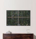 Bernhard Lang - Deep_Mirroring_Forest_011, Diptych