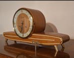 Pendule de cheminée - Junghans - Bois, Laiton - 1980-1990, Antiquités & Art