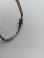 Zonder minimumprijs - Tennis armband Zilver, Zaffiri -