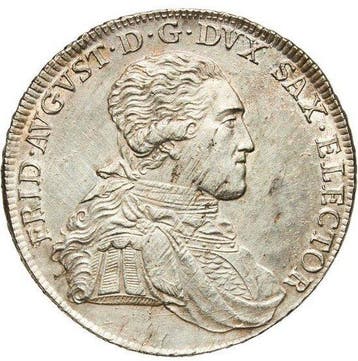Allemagne, Saxe Frédéric-Auguste III. 1 Thaler (taler) 1796