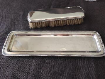 Toiletset (8) - Zilver, Kristal - Zilver 916/1000
