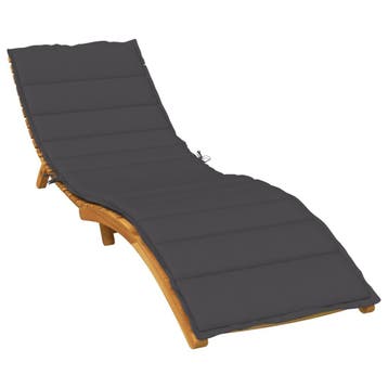 vidaXL Ligbedkussen 200x50x4 cm stof gemêleerd, Verzenden, Nieuw