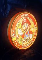 Super Mario 40-jarig jubileum – LED-lichtbord in plexiglas, Nieuw