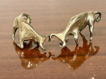 Beeldje - Collezione DI Tori (2) - .925 zilver