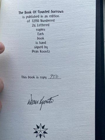 Dean Koontz - The Book of Counted Sorrows - 2003